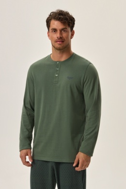 PIŻAMA MĘSKA HALE 41917 AW24 - ZIELONY, 2XL, 70X HENDERSON