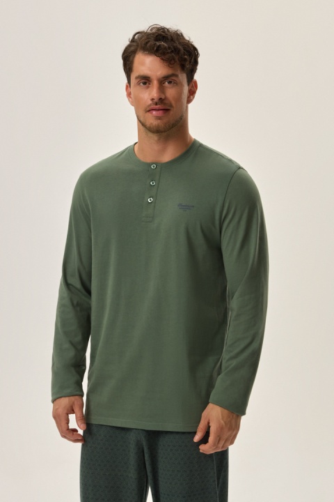 PIŻAMA MĘSKA HALE 41917 AW24 - ZIELONY, 2XL, 70X HENDERSON PIŻAMA MĘSKA HALE 41917 AW24 - ZIELONY, 2XL, 70X HENDERSON
