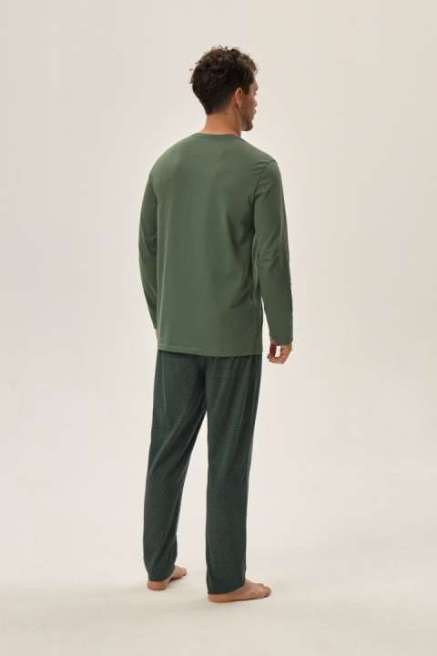 PIŻAMA MĘSKA HALE 41917 AW24 - ZIELONY, 2XL, 70X HENDERSON PIŻAMA MĘSKA HALE 41917 AW24 - ZIELONY, 2XL, 70X HENDERSON