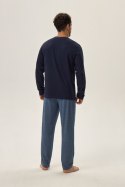 PIŻAMA MĘSKA HALE 41917 AW24 - ZIELONY, 2XL, 70X HENDERSON
