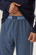 PIŻAMA MĘSKA HALE 41917 AW24 - ZIELONY, M, 70X HENDERSON