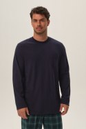 PIŻAMA MĘSKA HERB 41913 AW24 - NIEBIEKI, 3XL, 95X HENDERSON