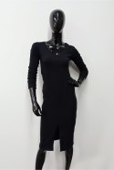 SUKIENKA IVETTE - CZARNY, XL OFF PINK