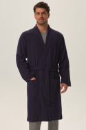 SZLAFROK MĘSKI HOME 3 41936 AW24 - GRANATOWY, 2XL, 59X HENDERSON