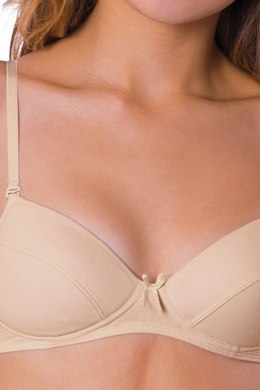 BIUSTONOSZ NASTOLATKA TBC 024 BEŻOWY - BEŻOWY, 80AA KEY