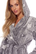 SZLAFROK DAMSKI 2212 NELA - MELANGE, XL, 1 L&L