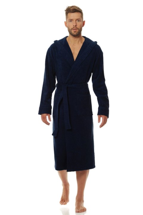 SZLAFROK MĘSKI 2104 - GRAFIT, XL L&L SZLAFROK MĘSKI 2104 - GRAFIT, XL L&L