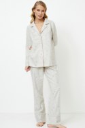 PIŻAMA DAMSKA DOROTHEA LONG - GREY, M ARUELLE