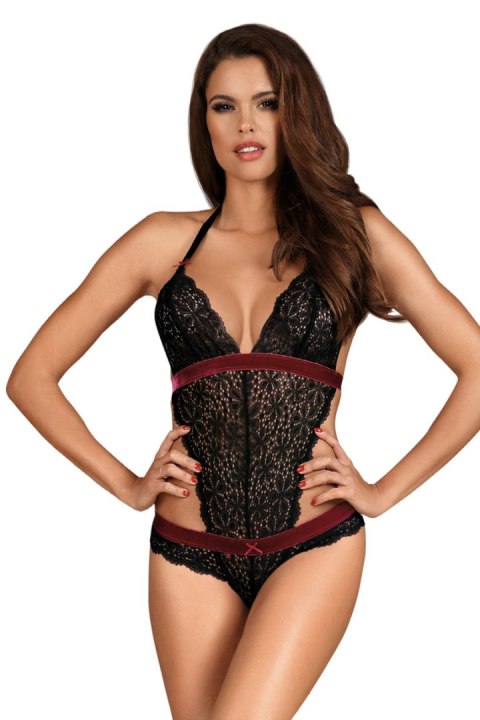 ROSSITA TEDDY - CZARNY, L/XL OBSESSIVE ROSSITA TEDDY - CZARNY, L/XL OBSESSIVE