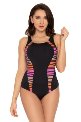 KOSTIUM KĄPIELOWY ATLANTIC SPORT - S34A1 - BLACK, 3XL, 40 SELF