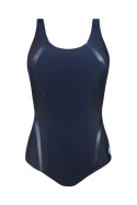 KOSTIUM KĄPIELOWY S34A1 - NAVY BLUE, 3XL, 47 SELF