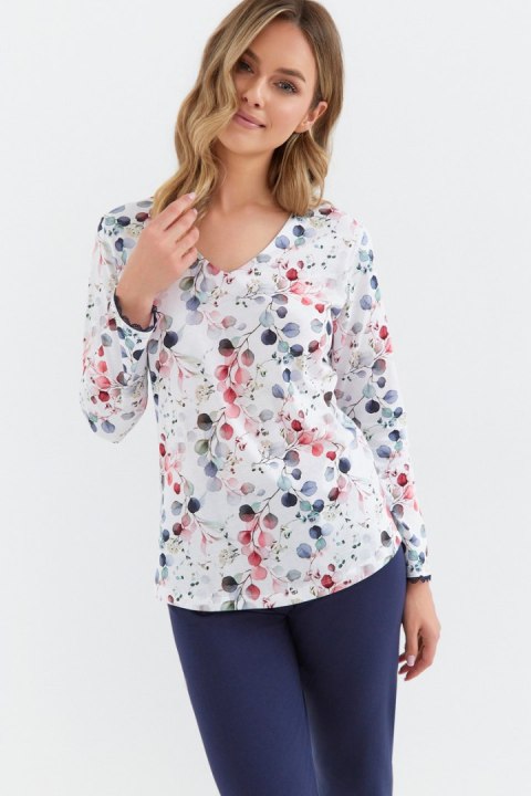 PIŻAMA DAMSKA 407 CANA 3XL - BIAŁY, XXXL CANA PIŻAMA DAMSKA 407 CANA 3XL - BIAŁY, XXXL CANA