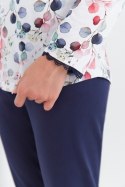 PIŻAMA DAMSKA 407 CANA 3XL - BIAŁY, XXXL CANA