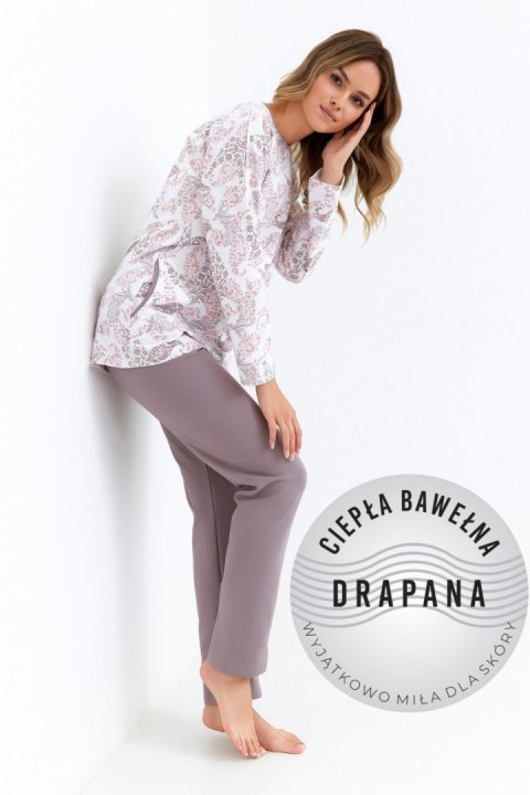 PIŻAMA DAMSKA 430 CANA 3XL - BIAŁY, XXXL CANA PIŻAMA DAMSKA 430 CANA 3XL - BIAŁY, XXXL CANA