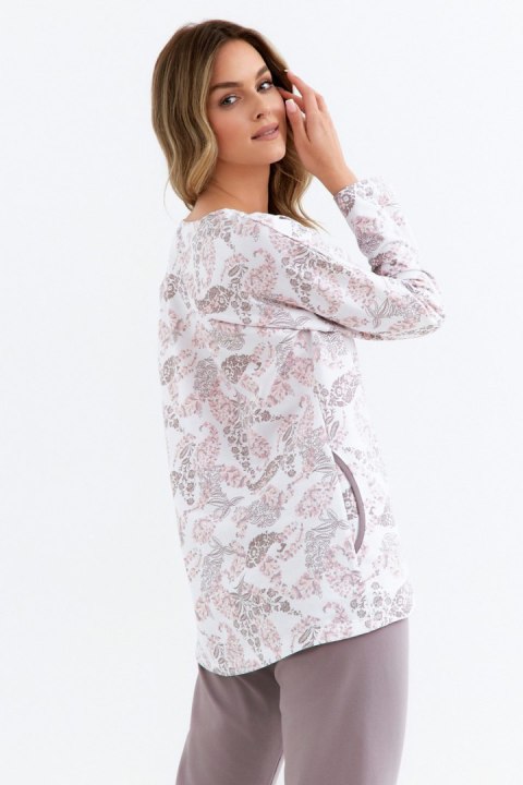 PIŻAMA DAMSKA 430 CANA 3XL - BIAŁY, XXXL CANA PIŻAMA DAMSKA 430 CANA 3XL - BIAŁY, XXXL CANA