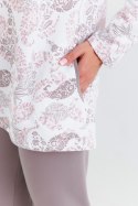 PIŻAMA DAMSKA 430 CANA 3XL - BIAŁY, XXXL CANA