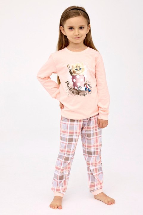 PIŻAMA GIRL DR 594/178 PAINT - RÓŻOWY, 122/128 CORNETTE PIŻAMA GIRL DR 594/178 PAINT - RÓŻOWY, 122/128 CORNETTE