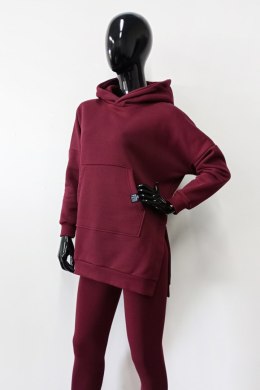 BLUZA REYANA - BURGUND, L OFF PINK