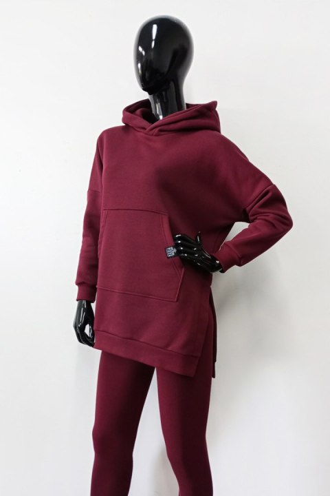 BLUZA REYANA - BURGUND, L OFF PINK BLUZA REYANA - BURGUND, L OFF PINK
