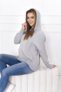 SWETER MILA - GRAFIT, UNI, MILA OFF PINK