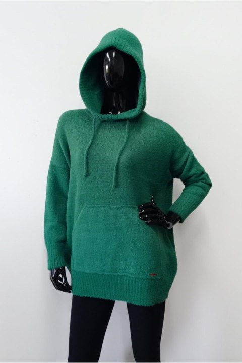 SWETER MILA - SZARY, UNIWERSALNY OFF PINK SWETER MILA - SZARY, UNIWERSALNY OFF PINK