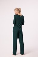 BLUZKA MARGOT 3/4 ZIELONY - ZIELONY, 2XL MEFEMI