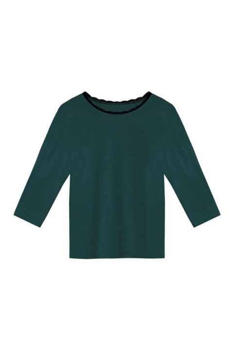 BLUZKA MARGOT 3/4 ZIELONY - ZIELONY, 2XL MEFEMI BLUZKA MARGOT 3/4 ZIELONY - ZIELONY, 2XL MEFEMI