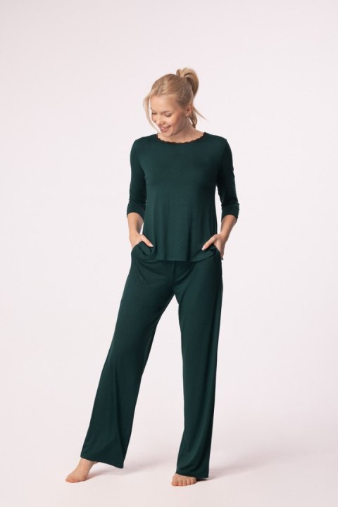 BLUZKA MARGOT 3/4 ZIELONY - ZIELONY, L MEFEMI BLUZKA MARGOT 3/4 ZIELONY - ZIELONY, L MEFEMI