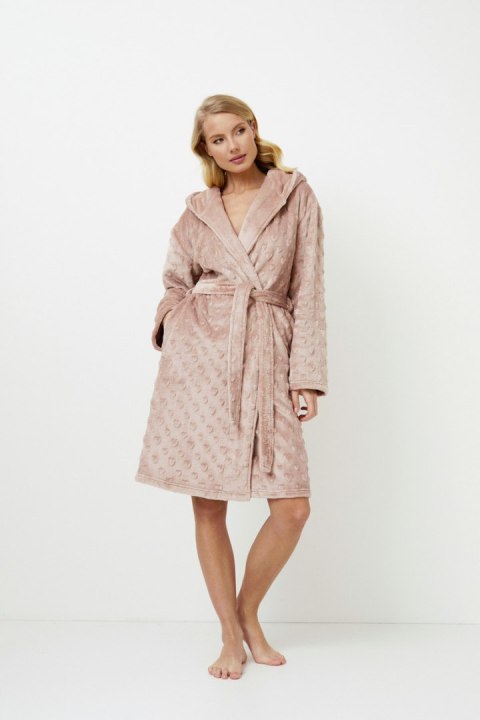 SZLAFROK DAMSKI LARA - DUSTY PINK, XS ARUELLE SZLAFROK DAMSKI LARA - DUSTY PINK, XS ARUELLE