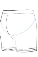 KĄPIELÓWKI MĘSKIE L11 LONG - BLUE, XL, 12 SELF
