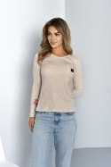 BLUZKA MIRIAM - CAPPUCCINO, S OFF PINK