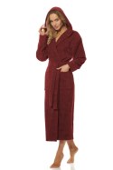 L&L SZLAFROK DAMSKI DŁUGI 2102 - GRAFIT, XL