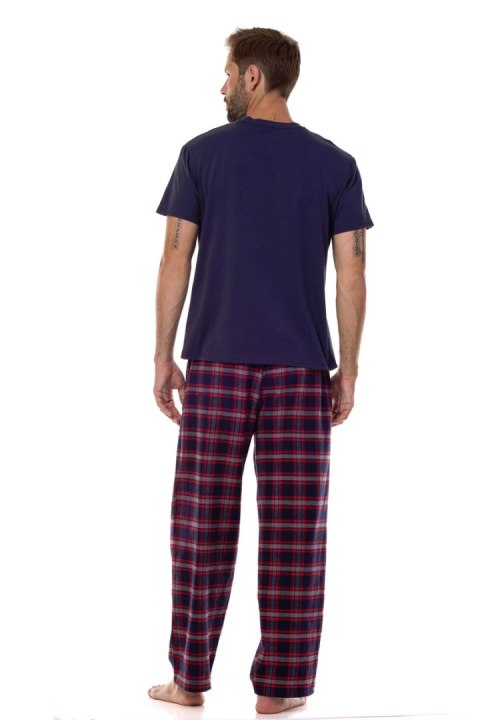 PIŻAMA MĘSKA 2473 - GRANAT, XL, 1 L&L PIŻAMA MĘSKA 2473 - GRANAT, XL, 1 L&L