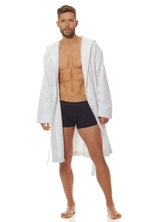 SZLAFROK MĘSKI 2103 - BIAŁY, XL L&L SZLAFROK MĘSKI 2103 - BIAŁY, XL L&L