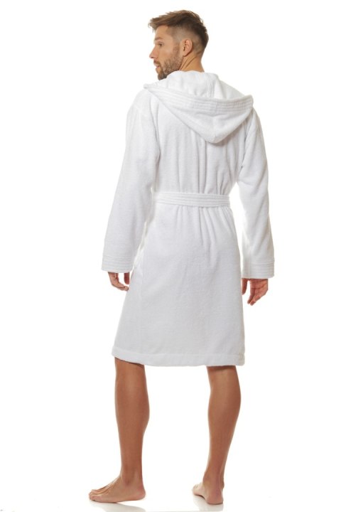 SZLAFROK MĘSKI 2103 - BIAŁY, XL L&L SZLAFROK MĘSKI 2103 - BIAŁY, XL L&L