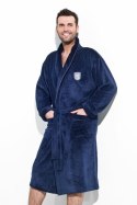 SZLAFROK MĘSKI BORYS - NAVY, XL, 3 L&L