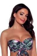 BIUSTONOSZ SK 167 NAVY FLOWERS - NAVY FLOWERS, 85E AVA SWIMWEAR