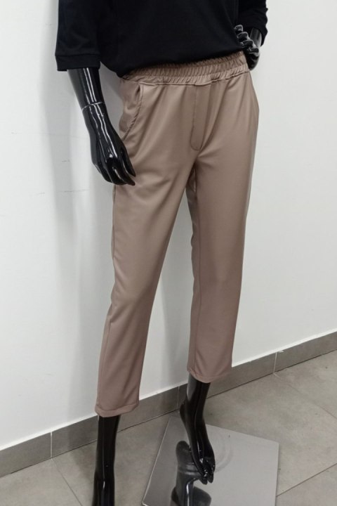SPODNIE FIDELIA - KHAKI, L OFF PINK SPODNIE FIDELIA - KHAKI, L OFF PINK