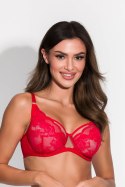 BIUSTONOSZ AMELIA SEMI 19203 RED - CZERWONY, 100C MEDIOLANO