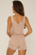 PIŻAMA DAMSKA HAZEL 770 - CZARNY, 2XL DE LAFENSE