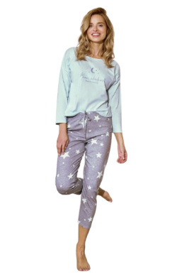 TARO Piżama damska Brigitte 3210 S-XL - SELEDYN, M