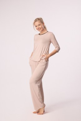 BLUZKA MARGOT 3/4 RÓŻOWY - RÓŻOWY, 2XL MEFEMI