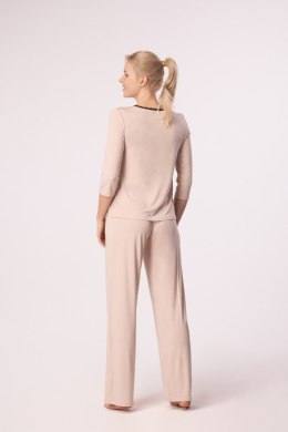 BLUZKA MARGOT 3/4 RÓŻOWY - RÓŻOWY, 2XL MEFEMI