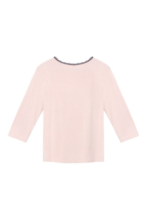 BLUZKA MARGOT 3/4 RÓŻOWY - RÓŻOWY, 2XL MEFEMI BLUZKA MARGOT 3/4 RÓŻOWY - RÓŻOWY, 2XL MEFEMI