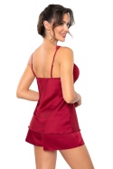PIŻAMA DAMSKA MARI 1/2 - BURGUND, XL DONNA