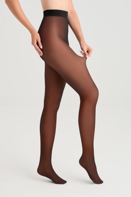 RAJSTOPY SECOND SKIN-CLASSIC - CZARNY, 2/3 MEDIOLANO