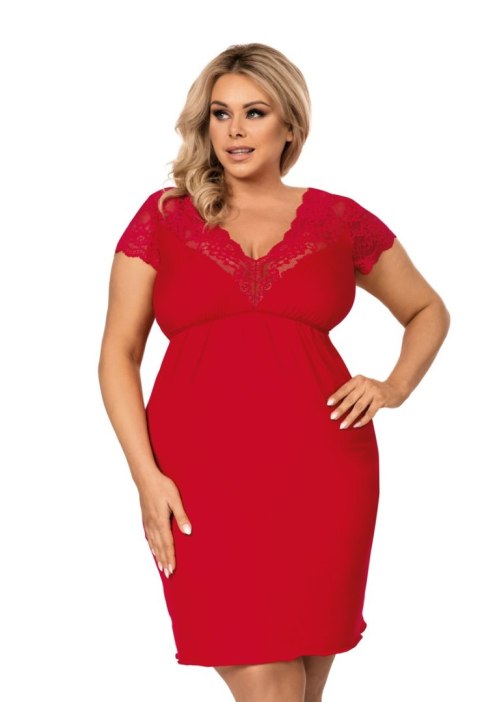 KOSZULKA TESS PLUS - CZERWONA, 46 DONNA