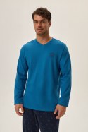 PIŻAMA MĘSKA JOGER 41906 AW24 - NIEBIESKI, M, 55X HENDERSON