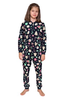 KOMBINEZON GIRL DR 954/183 HOME 2 - GRANAT, 116, 954/183 CORNETTE