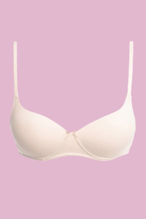 BIUSTONOSZ DLA NASTOLATKI TBM 120 BEŻOWY - BEŻOWY, 80BB KEY